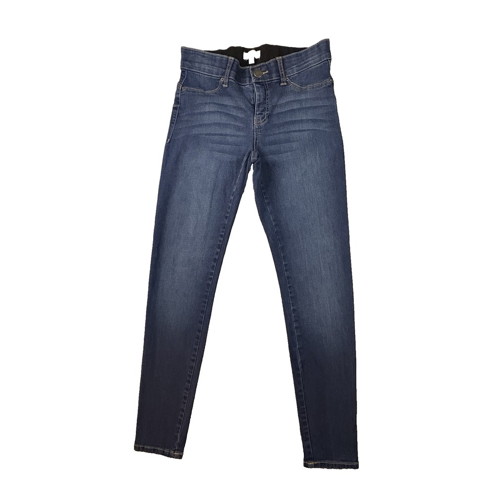 Juicy Couture Women's 2 (28x27.75) Blue Low Rise‎ Stretch Skinny Jeans